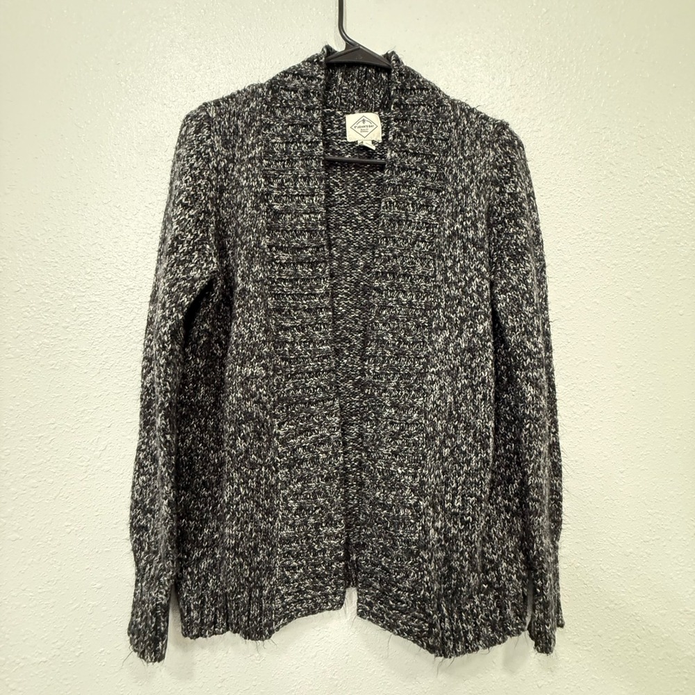 St Johns Bay‎ Women's Speckled Knit Cardigan Sweater Size S